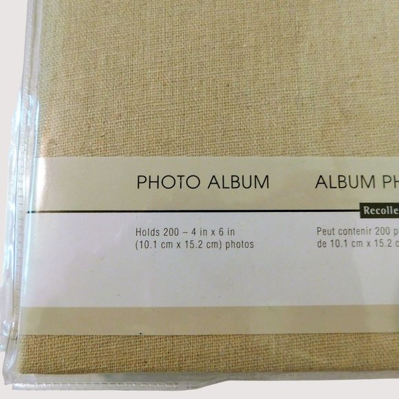 Recollections Good Times Photo Album Tan Holds 200 Photos 4x6 - Picture 3 of 8